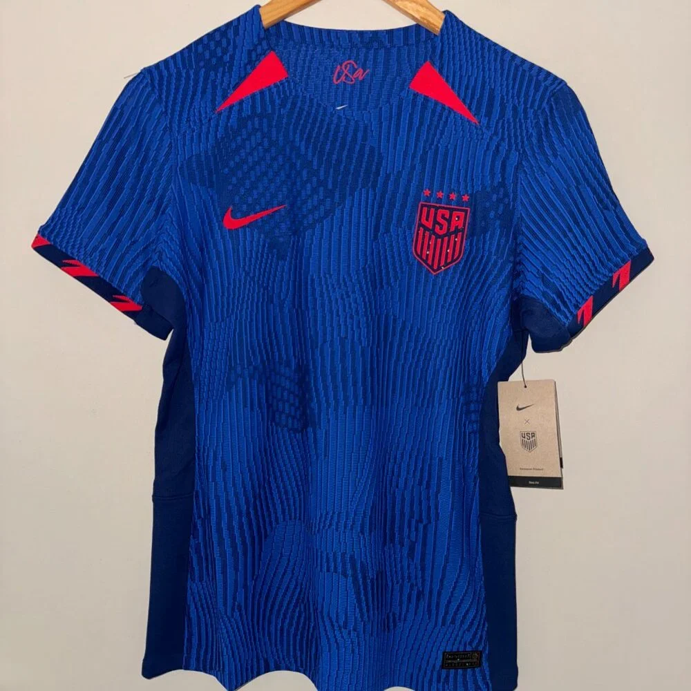 Nike USWNT United States Dri-FIT Soccer Match Jersey Women M DR3860-406 $170 NEW - Picture 2 of 13